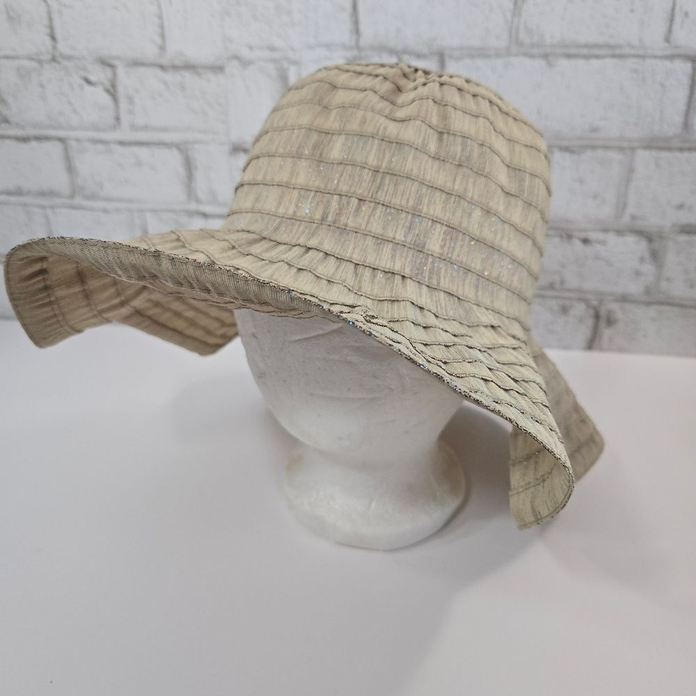 D&Y David & Young shimmer sun hat